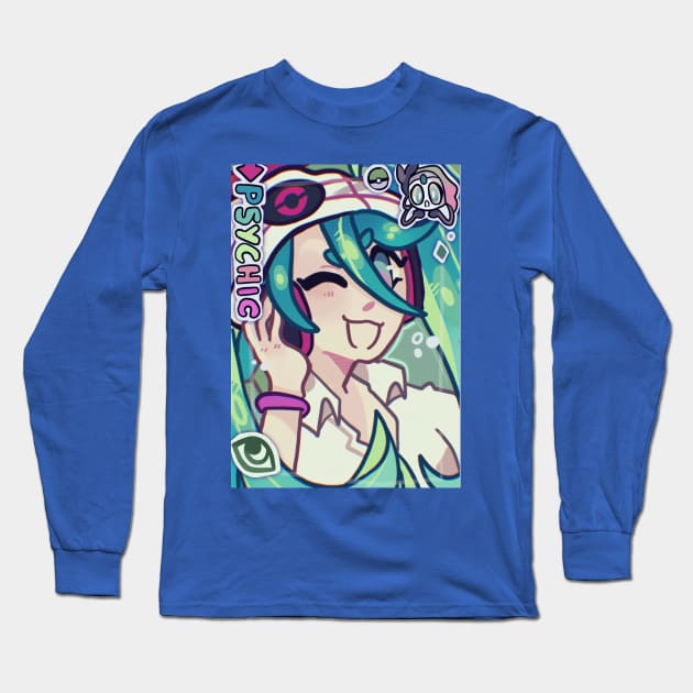 Psychic Type Miku! Long Sleeve T-Shirt by Jesterbun